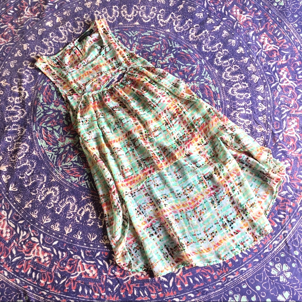 Kiwi Tucker Multicolor High-Low Top